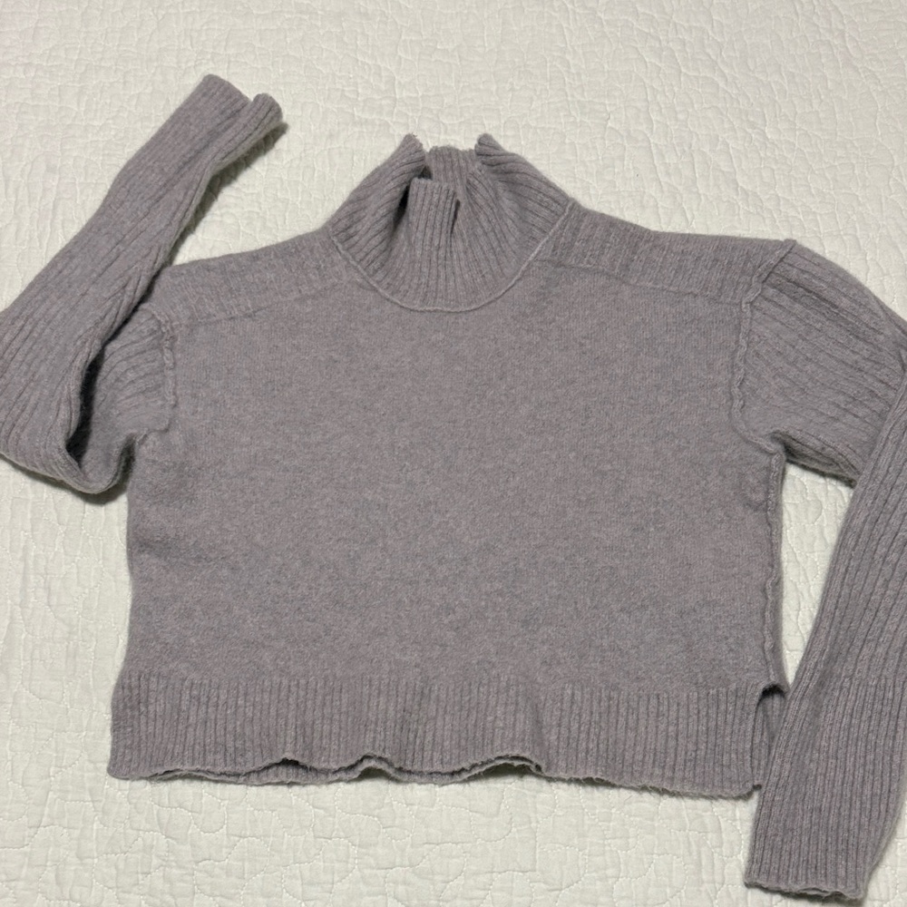 Free People Aubry Cashmere Turtleneck Sweater EUC M